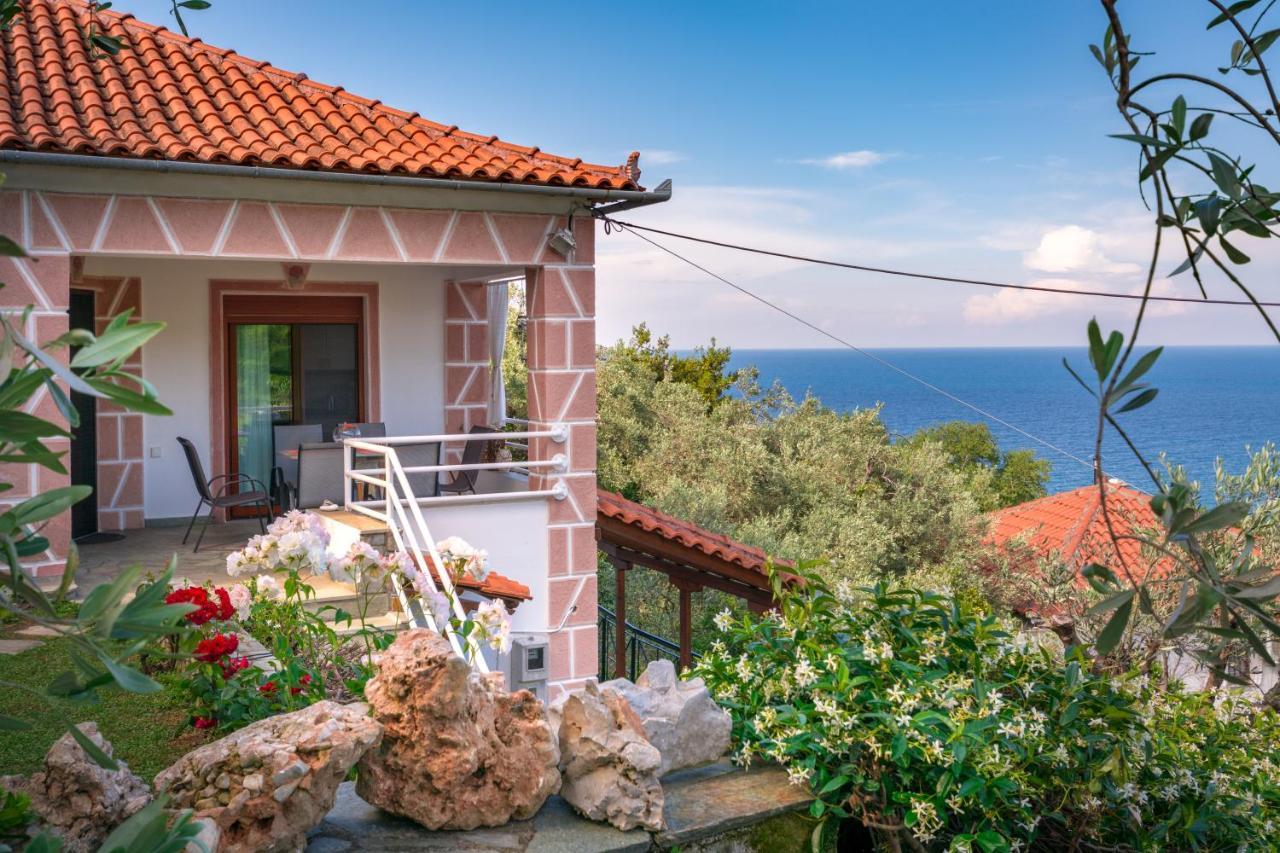 Gardenia Sea View Home Chorefton Exteriör bild