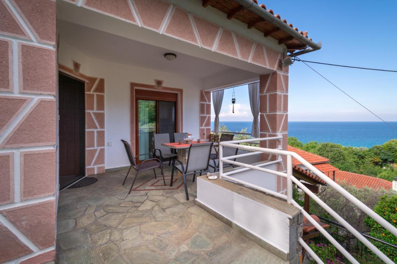 Gardenia Sea View Home Chorefton Exteriör bild