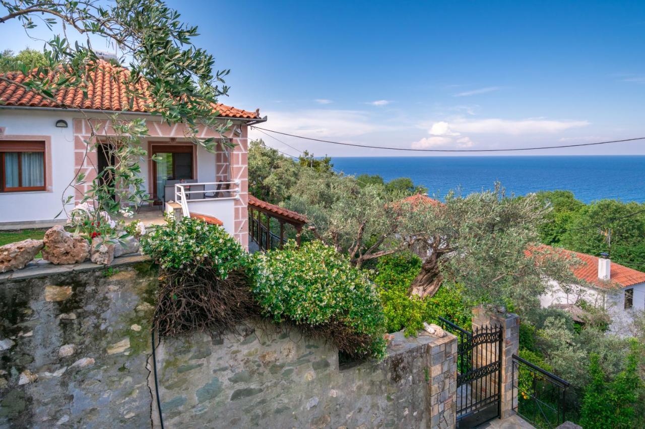 Gardenia Sea View Home Chorefton Exteriör bild